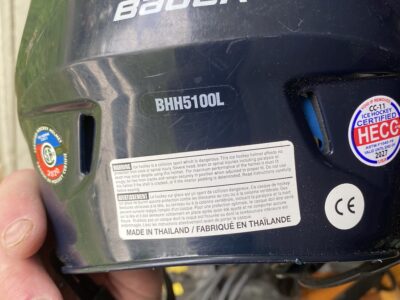 Bauer hjälm mörkblå